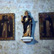 Santo Tomás flanqueado por dos lienzos de Diego Valentín Díaz, policromador de las esculturas de Gregorio Fernández